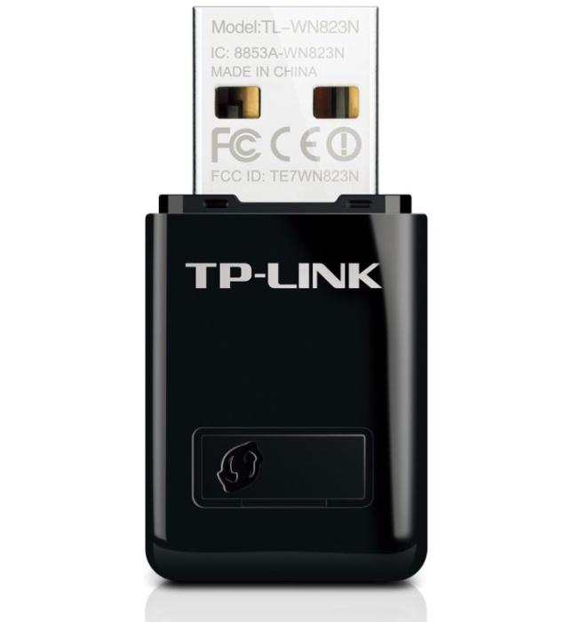TP-Link 802.11n Wireless USB 2.0 Adapter 300Mbps [TL-WN823N]