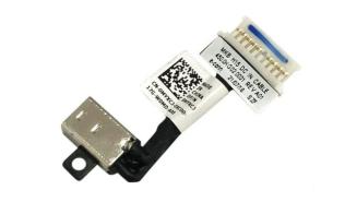 Gniazdo zasilania z kablem do wtyczki 4.5x3.0mm do notebooków Dell Inspiron 7500 7501 7590 / Vostro 7500 7501 MKB H15 / 6Pin dł. 11,5cm [MYXCJ 0MYXCJ 450.0KG02.002 450.0KG02.0021 450.0KG02.0011]