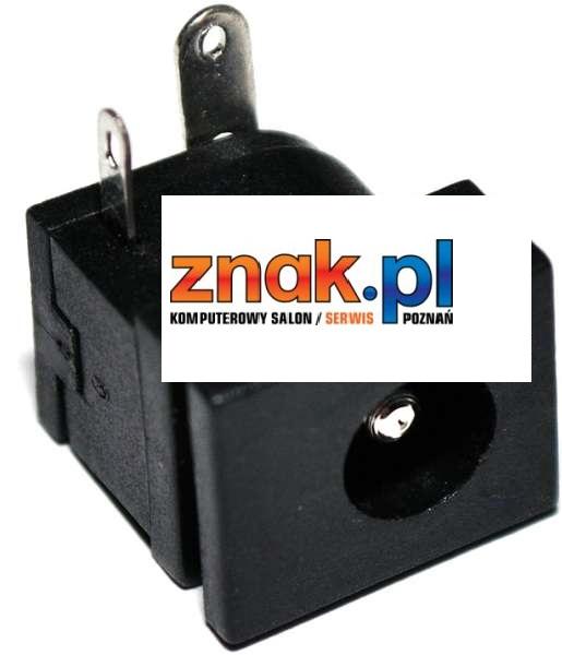 Gniazdo zasilania GNL188 do wtyczki 6.3x3.0mm do notebooków Toshiba