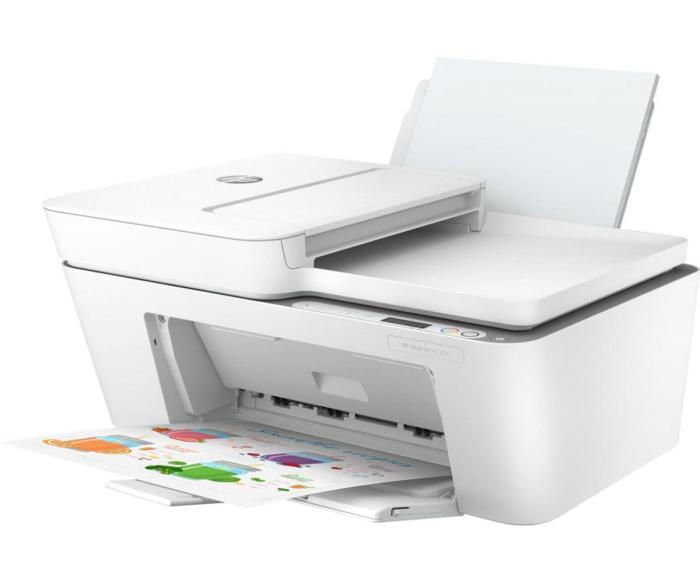 HP DeskJet Plus 4120e All-In-One (drukarka, kopiarka, skaner, faks) (USB 2.0, WiFi, BT) [26Q90B]