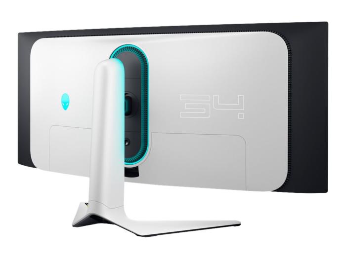 34’’ Dell Alienware AW3423DW (IPS LED 4K zakrzywiony 1800R, 3440x1440, 1000, 178/178, 0.1ms, 1mld, 149% sRGB, 175Hz) (2xHDMI, DP, 4xUSB 3.2) (VESA) czarno-srebrny [210-BDSZ]