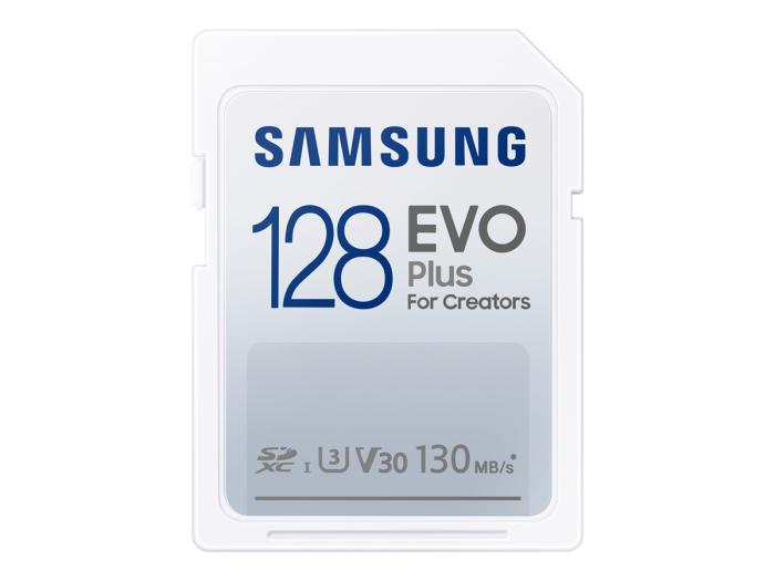 Secure Digital 128GB Samsung EVO PLUS SDXC Class 10 UHS-I U1 V10 (100/90MB/s) [MB-SC128K/EU]