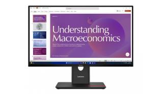 (24) Lenovo ThinkVision T24d-40 [64B9GAT1EU] (IPS, 1920x1080, 250, 99%sRGB, 120Hz) (1xHDMI 1.4, 1xDP 1.4, 3xUSB-A 3.2 Gen1 5Gb, 1xUSB-B 3.2 Gen1 5Gb z PD 15W) czarny