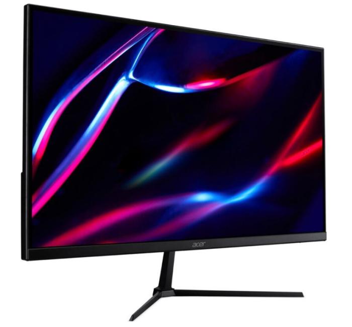 24’’ Acer QG240YS3bipx (VA LED, 1920x1080, 250, 4ms, 95%sRGB, HDR10, 180Hz) (1xHDMI 2.0, 1xDP 1.4) czarny