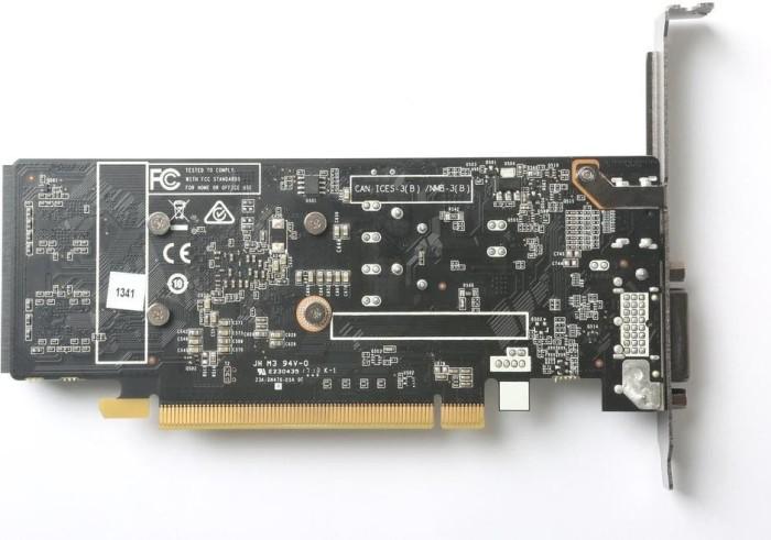 GeForce PCI-E GT1030 Zotac 2GB GDDR5 Low Profile BOX [ZT-P10300A-10L] (DVI, HDMI 2.0b) (64-bit, PCI-E 3.0)