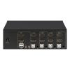 Przełącznik Manhattan KVM 4/1 HDMI, USB, 4K 30Hz [153539]