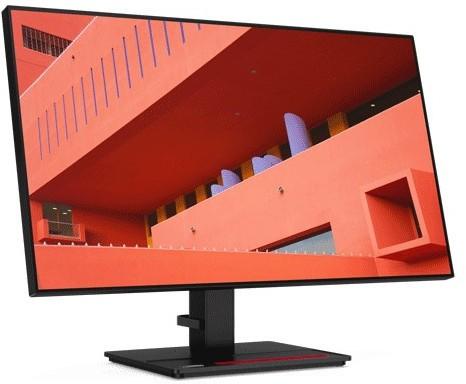 27’’ Lenovo ThinkVision P27u-20 (IPS W4K, 3840x2160, 450, 4ms, 99% sRGB, 60Hz) (2xHDMI 2.0, DP 1.2, Thunderbolt 4, 5xUSB 3.2, USB-C) głośniki, kamera, pivot, czarny [62F1RAT6EU]