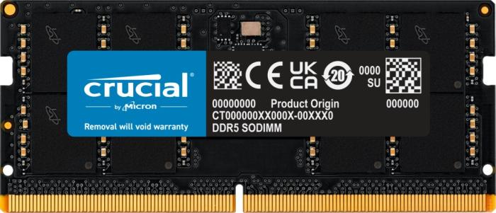 SO-DIMM DDR5 32GB 4800 MHz Crucial CL40 1.1V [CT32G48C40S5]