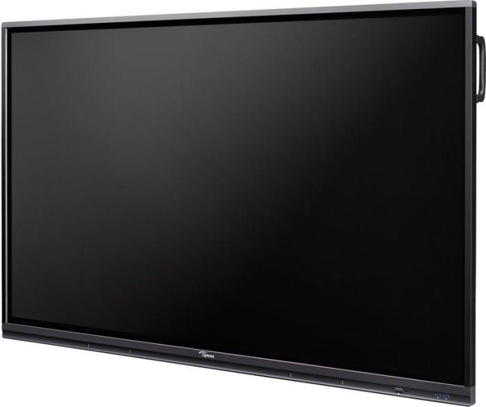 75’’ Optoma 5752RK (monitor interaktywny) (3840x2160, 400, 6ms, 60Hz) (VGA, 3xHDMI 2.0, 2xRJ45, USB-C, 4xUSB 3.0, USB 2.0) głośniki, czarny