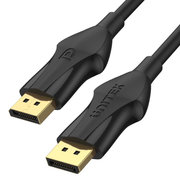 Unitek Kabel DisplayPort M / DisplayPort M V1.4 (8K@60Hz, 4K@144Hz) (5.0m) [C1624BK-5M]