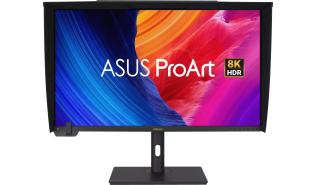 (32) Asus ProArt PA32KCX (IPS, 7680x4320, 1000, 5ms, 99%sRGB, HDR1000, 60Hz) (2xHDMI 2.1, 1xDP 2.1, 2xThu 4, 3xUSB A 3.1, 2xUSB-C 3.1) pivot, głośniki (2x3W), czarny