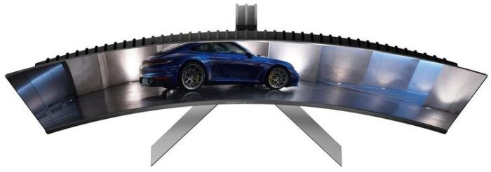 49’’ AOC PD49 (VA LED zakrzywiony, 5120x1440, 1000, 0.03ms, 99% sRGB, HDR10, 240Hz) (2xHDMI 2.1, 2xDP 1.4, USB-C/DP PD 90W, 3xUSB-A 3.2) głośniki (2x15W) , czarny