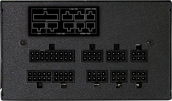Chieftec SteelPower BDK-750FC (750W) (1x120mm) Modularny 80+Bronze (CPU 2x4+4) (PCI-E 4x6+2) (3xMolex, 6xSATA)