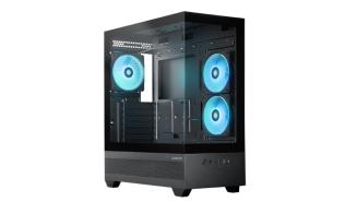 Chieftec Vista  (1x USB-C 3.2, 1x USB 3.0, 1x USB 2.0, 1x Jack audio, 1x Jack mikrofon) (2x2.5, 1x3.5) [GT-01B-OP]