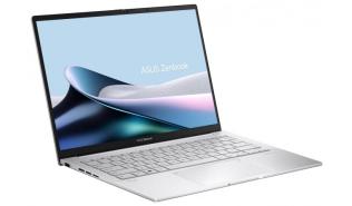 Asus Zenbook 14 OLED [UX3405CA-PZ086X] 16-Core Intel Ultra 5 225H /14 2880x1800 dotykowy, błyszczący OLED 120Hz / 16GB / 512GB / Intel Arc / pk / 1.28kg / Win11Pro (srebrny)