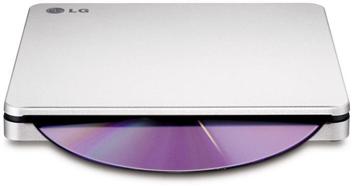 LG DVD+/-RW Ultra Slim GP70NS50 USB 2.0 (srebrny)