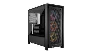 Corsair Frame 4000D RS ARGB Black (czarny) (szkło hartowane) (3x120mm) (2xUSB 3.2 Gen1, 1xUSB-C Gen 2 10 Gb, 1xJack combo) (4x2.5, 2x3.5) [CC-9011296-WW]