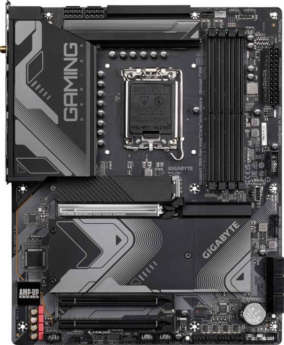 Gigabyte Z790 GAMING X AX (Intel Z790) [S1700, 4xDDR5 do 7600MHz, (HDMI 2.0, DP 1.2) (4xM.2, 1xPCIe 5.0 x16, 1xPCIe 4.0 x4, 1xPCIe 3.0 x4), WiFi 6E, ATX]