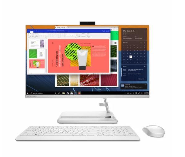Komputer All-in-One LENOVO IdeaCentre 3-27ALC [F0FY00N1PB] 6-Core Ryzen 5 7530U/27 1920x1080 matowa/16GB DDR4/512GB SSD/Radeon/Win11Home (biały)
