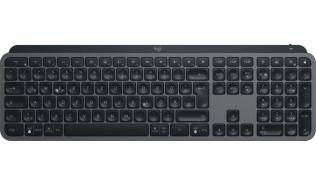 Logitech Wireless MX Keys S (niskoprofilowa, membranowa, wbudowany akumulator) (grafitowy) [920-011587]