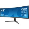 45’’ Iiyama ProLite XCB4594DQSN-B1 (VA LED, 5120x1440, 450, 0.8ms, 100%sRGB, HDR400, 165Hz) (2xHDMI 2.1, 1xDP 1.4, 1xUSB-C 3.0/DP 1.4, 3xUSB-A 3.0) głośniki (2x3W), czarny