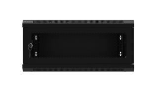 Lanberg szafa rack wisząca 19 4U 600X450 drzwi perforowane (czarny) [WF01-6404-23B]