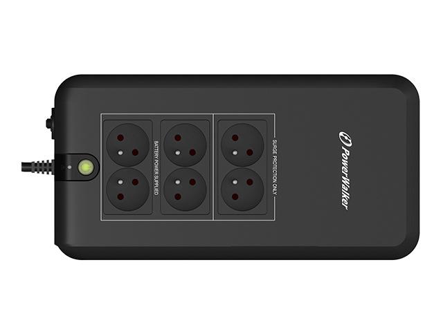 UPS POWERWALKER OFFLINE 600VA 4X PL + 2X PL OUT [VFD 600 APFC FR]