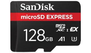 Secure Digital 128GB Sandisk Micro SDXC Express EX I UHS-I U3 A1 (880/480MB/s) [SDSQXFN-128G-GN4NN]