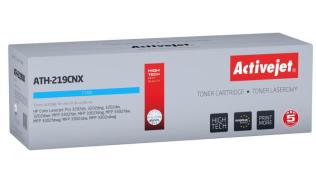 ATH-219CNX Chip (219X) - cyan, toner ActiveJet, 2500 str. (zamiennik W2191X) (HP Color LaserJet Pro: 3202dn, 3202dng, 3202dw, 3202dwe. MFP: 3302fdn, 3302fdng, 3302fdw, 3302fdwg, 3302sdw, 3302sdwg)