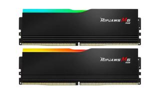 DDR5 64GB (2x32GB) 6000 MHz G.Skill Ripjaws M5 RGB Black CL32 XMP 3.0 32-38-38-96 1.4V [F5-6000J2836G32GX2-RM5RK]