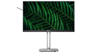 (24) 23.8 Philips 24B2G5301/00 (IPS WLED, 1920x1080, 300, 4ms, 110%sRGB, 100Hz) (HDMI 1.4, DP 1.4, VGA, USB-C z DP, 2xUSB-C, 4xUSB-A, Audio) pivot, głośniki, czarno-srebrny