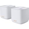Asus ZenWiFi AX Mini XD4 Wi-Fi 6 AX1800 2-pack System Mesh (biały) [ZenWiFi AX Mini XD4 2PK White]