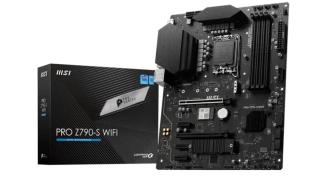 MSI PRO Z790-S WIFI (Intel Z790) [S1700, 4xDDR5 do 6600MHz, (HDMI 1.4, DP 1.4) (2xM.2, 1xPCIe 5.0 x16, 1xPCIe 4.0 x16 (x4), 3xPCIe 3.0 x1), WiFi 6E, BT 5.3, ATX]