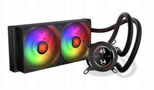 KRUX HydroGlance 240 ARGB LCD (2x120 mm) [KRXE003]