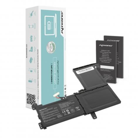 Movano bateria Asus Vivobook 15 X510, S15 S510UA 11.4V, 3600mAh (41Wh) 3 ogniwa [BT/AS-X510]