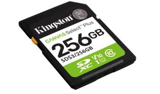 Secure Digital 256GB Kingston CANVAS Select Plus Gen3 SDXC 100R Class 10 U3 UHS-I V30 (100/85MB/s) [SDS3/256GB]
