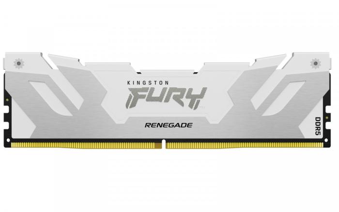 DDR5 32GB (2x16GB) 6400 MHz Kingston Fury Renegade White CL32 1.4V [KF564C32RWK2-32]