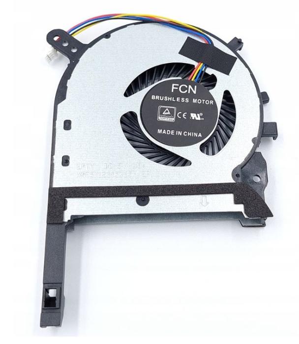 Wentylator do notebooka Asus FX505 FA506 FX705 FA706IU FX86F FX95G FZ86F TUF505D TUF505DU 4PIN (5V) (CPU) [DFS5K12114262H FL8R 1323-01AX0A2 13nr00s0m12011 DQ5D577K001 1323-01AY0A2 DFS5K12304383H]