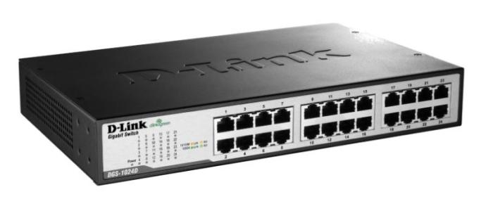 D-Link GigaExpress Switch 10/100/1000 Mbit/s 24-port [DGS-1024D]