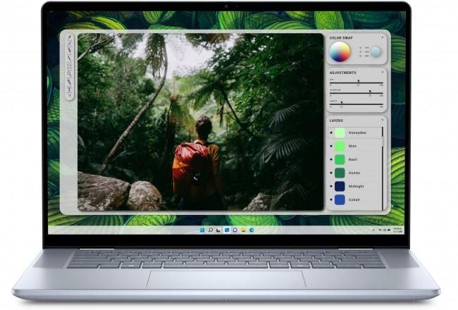 DELL Inspiron 16 7640 2w1 [7640-5359] 10-Core Intel Ultra 5 125U/16 1920x1200 błyszcząca, dotykowy / 16GB LPDDR5x / 512GB / Intel Arc / pk / 2.18kg / Win11Pro (niebieski)