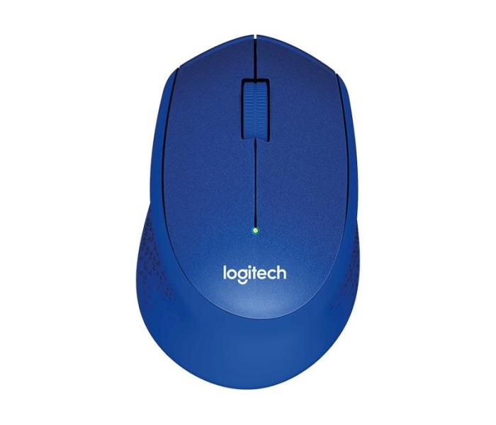Logitech M330 Wireless Silent Plus Blue (optyczno-radiowa, 1, 3) (bardzo cicha) [910-004910]