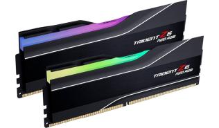 DDR5 32GB (2x16GB) 6400 MHz G.Skill Trident Z5 RGB Black CL30 AMD EXPO 30-39-39-102 1.4V [F5-6400J3039G16GX2-TZ5NR]