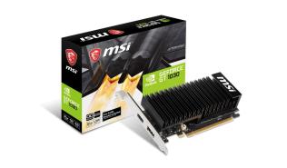 GeForce GT1030 MSI 2GB GDDR4 Low Profile BOX [GeForce GT 1030 2GHD4 LP OC] (HDMI 2.0b, DP 1.4) (rdzeń 1189/1430MHz, pamięć MHz, 64-bit, PCIe 3.0)