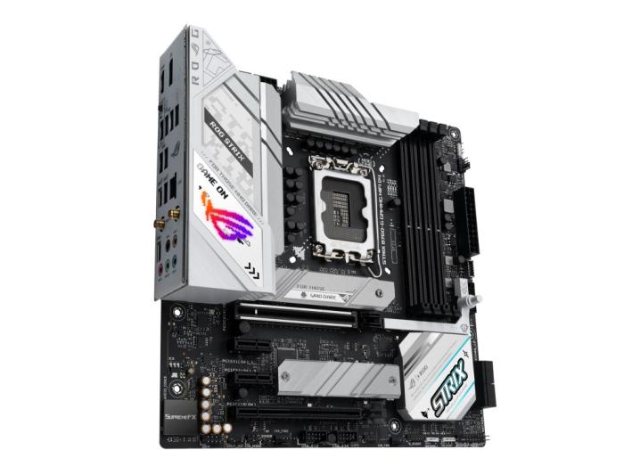 Asus ROG STRIX B760-G GAMING WIFI D4 (Intel B760) [S1700, 4xDDR4 do 5333MHz, (HDMI 2.1, DP 1.4) (2xM.2, 1xPCIe 5.0 x16, 1xPCIe 4.0 x4, 2xPCIe 4.0 x1), WiFi 6E, micro ATX]