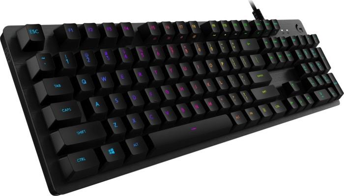 Logitech G512 Linear (mechaniczna, podświetlenie RGB, przełączniki GX Red (liniowe)) [920-009370]