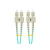 Lanberg patchcord światłowód MM SC/UPC-SC/UPC DUPLEX 3mm OM3 50/125 LSZH niebieski (3m) [FO-SUSU-MD31-0030-TQ]