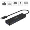 Unitek H1108B USB-C Hub (3 x USB 3.1 Gen 1, SD/microSD)