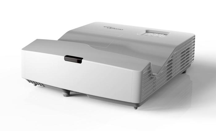 Projektor Optoma W340UST DLP WXGA ultrakrótkoogniskowy (1280x800, 16:10, 4000 ANSI, 22000:1, 12000h/15000h) (2xHDMI, 2xVGA, 1xUSB)