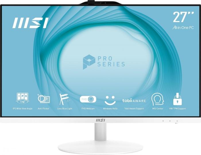 MSI All In One PRO AP272 [12M-059EU] 6-Core i5-12400/27 1920x1080/16GB DDR4 (max 64GB)/512GB SSD/UHD730/Win11Pro (biały)