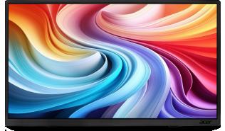 (15.6) Acer PM161QTBMIUUUX [UM.ZP1EE.007] (IPS, 1920x1080, 220, 6ms, HDR10, 60Hz) (1xMiniHDMI, 2xUSB-C z DP) czarny